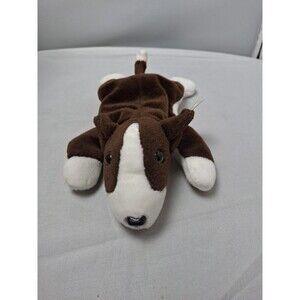 TY Beanie Baby BRUNO Bull Terrier - Rare Retired Plush Mint with Tags